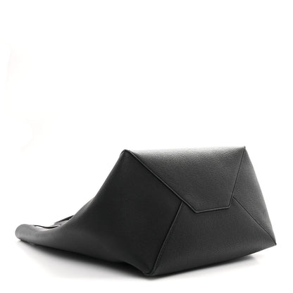 Celine Soft Grained Calfskin Medium Belt Cabas Phantom Black 4 of 10