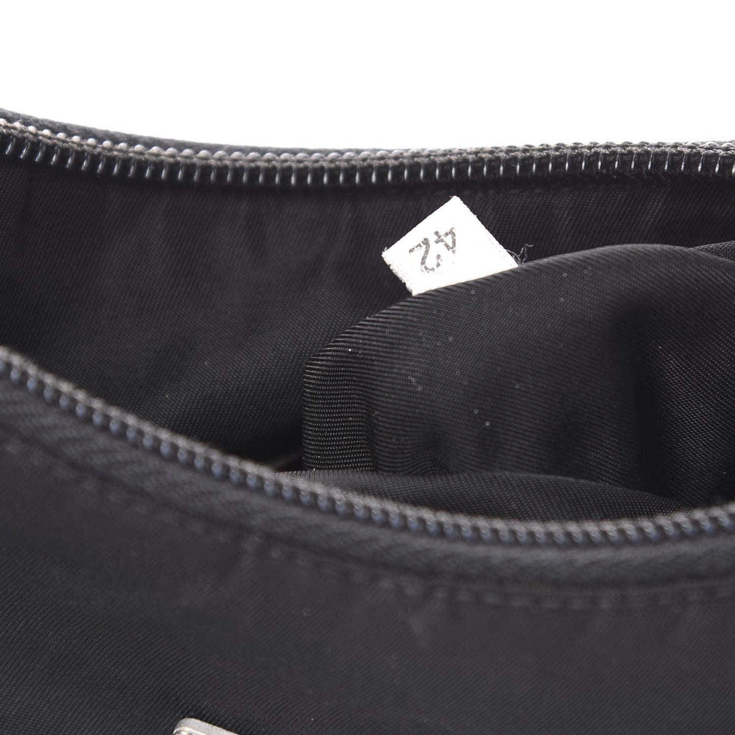 Tessuto Nylon Sport Shoulder Bag Black