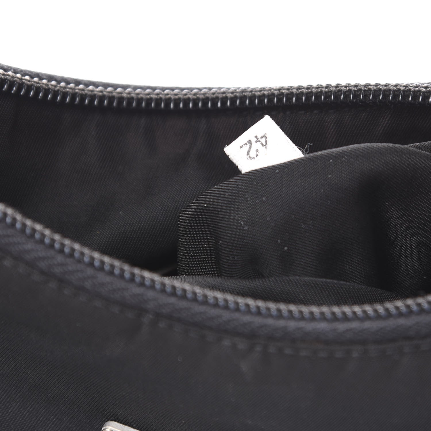 Prada Tessuto Nylon Sport Shoulder Bag Black 7 of 9