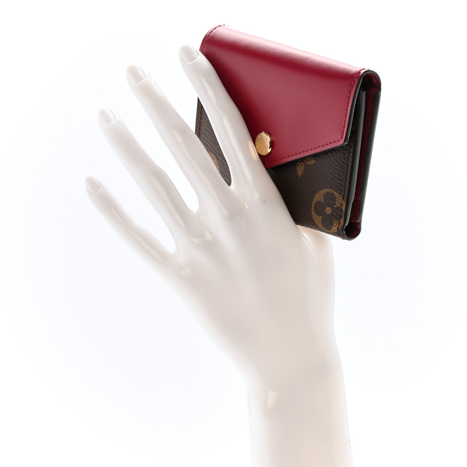 Louis Vuitton Monogram Zoe Wallet Fuchsia 2 of 9