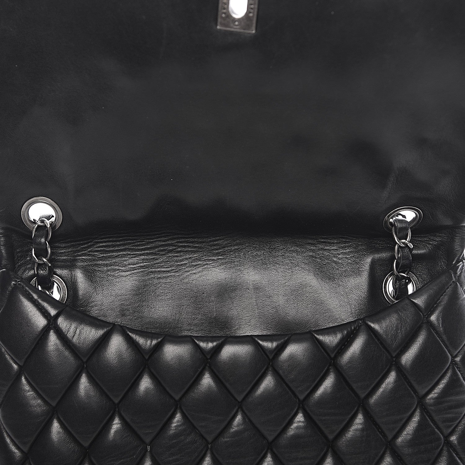 Chanel Lambskin Large New Bubble Flap Black 6 of 11