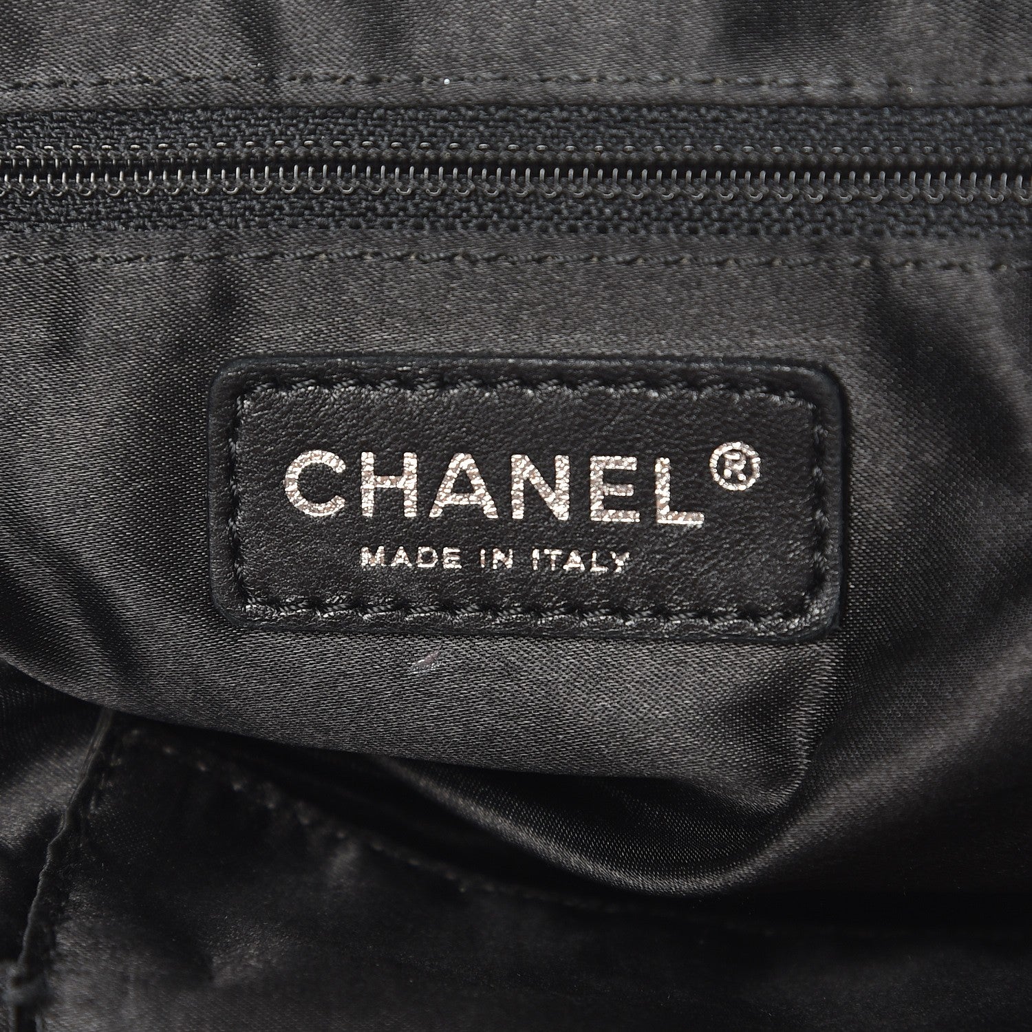 Chanel Distressed Caviar XL Coco Cabas Black 7 of 14