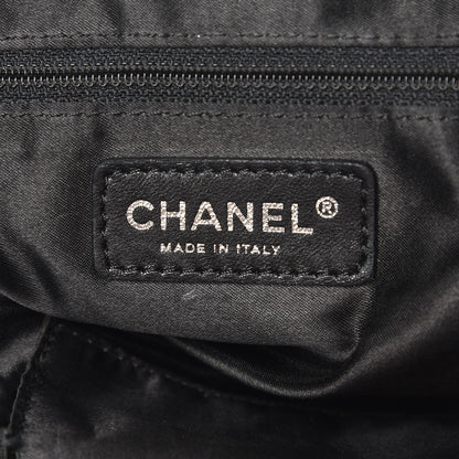 Chanel Distressed Caviar XL Coco Cabas Black 7 of 14