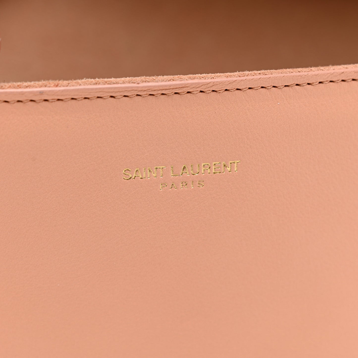 Calfskin Classic Y Ligne Clutch Blush