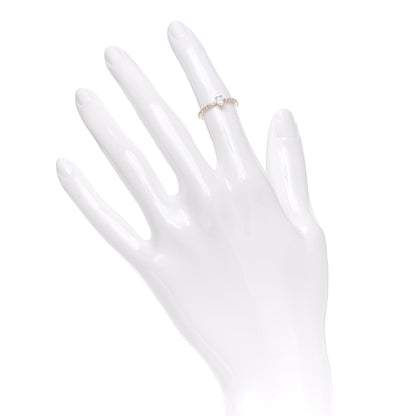 Cartier 18K Pink Gold Diamond Etincelle De Cartier Pear Cut Engagement Ring 47 4 2 of 6