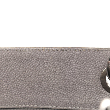 Chanel Caviar Quilted Grand Shopping Tote GST Light Grey 12 of 20
