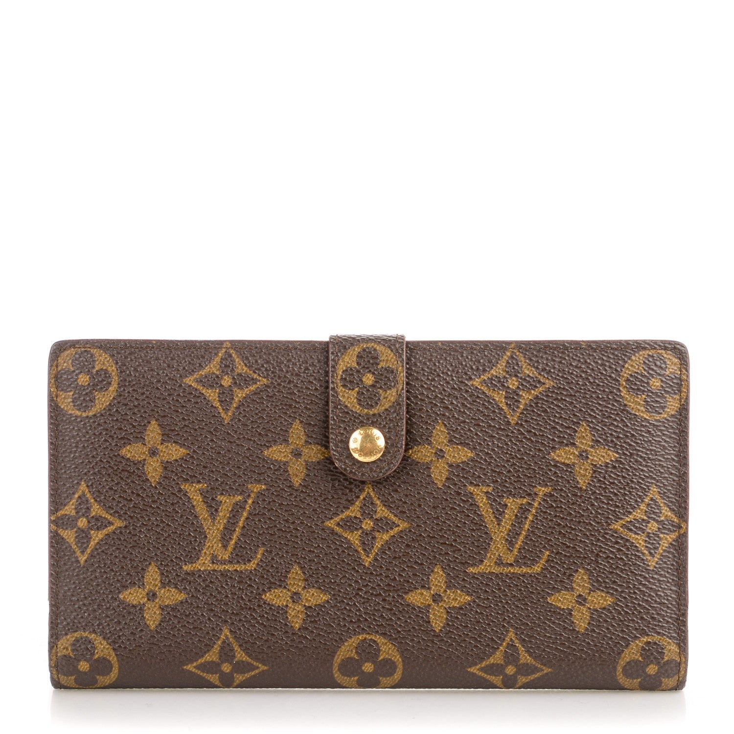 Louis Vuitton Monogram Continental French Purse Wallet 1 of 7