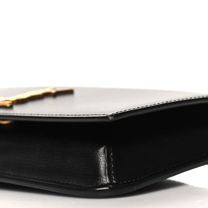 Saint Laurent Grained Calfskin Monogram Phone Holder Crossbody Black 10 of 12