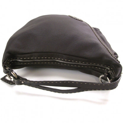 Fendi Leather Selleria Biga Hobo Brown 5 of 8
