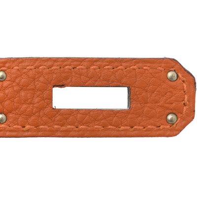 Hermes Togo Kelly Retourne 28 Potiron Gold 7 of 18