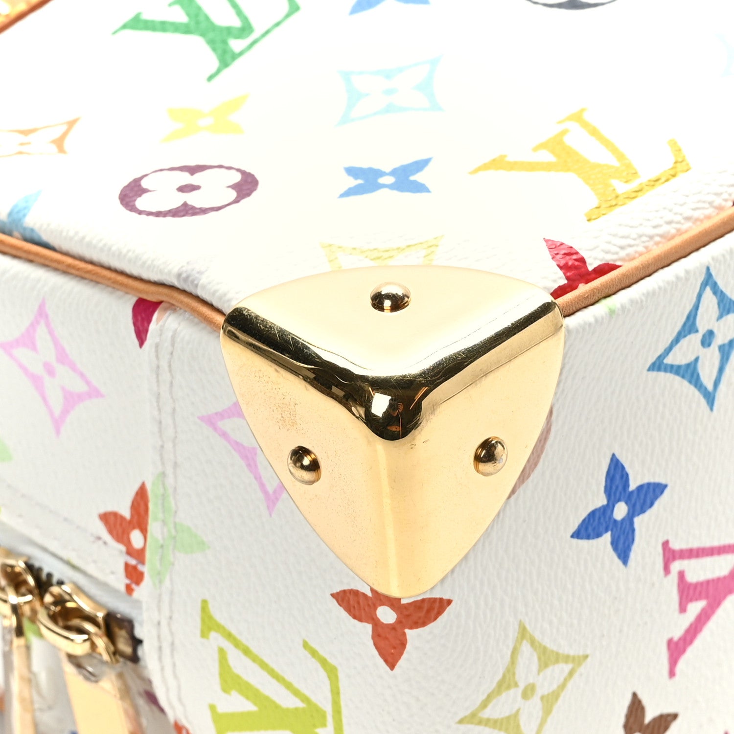 Louis Vuitton Monogram Multicolor Trouville White 7 of 10