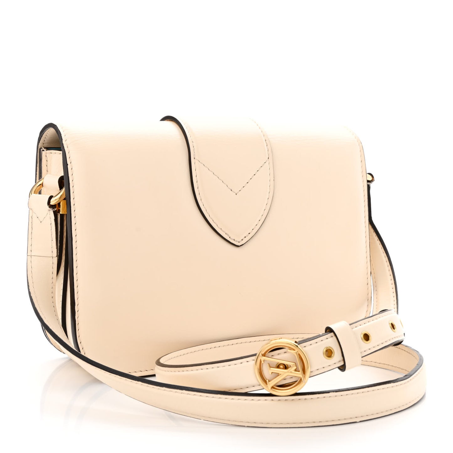 Smooth Calfskin LV Pont 9 Cream
