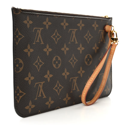 Louis Vuitton Monogram Neverfull MM GM Pochette 3 of 6