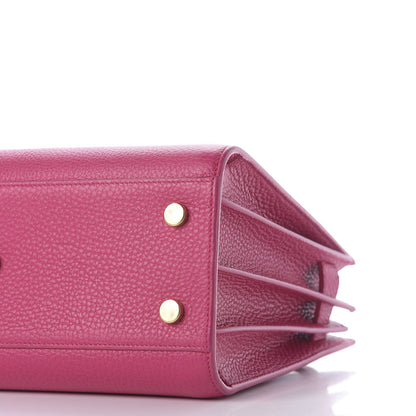 Saint Laurent Calfskin Nano Sac De Jour Lipstick Fuchsia 7 of 7