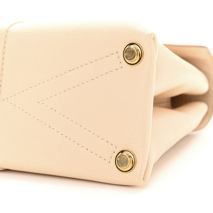 Louis Vuitton Grained Smooth Calfskin Rose Des Vents PM Creme 9 of 10