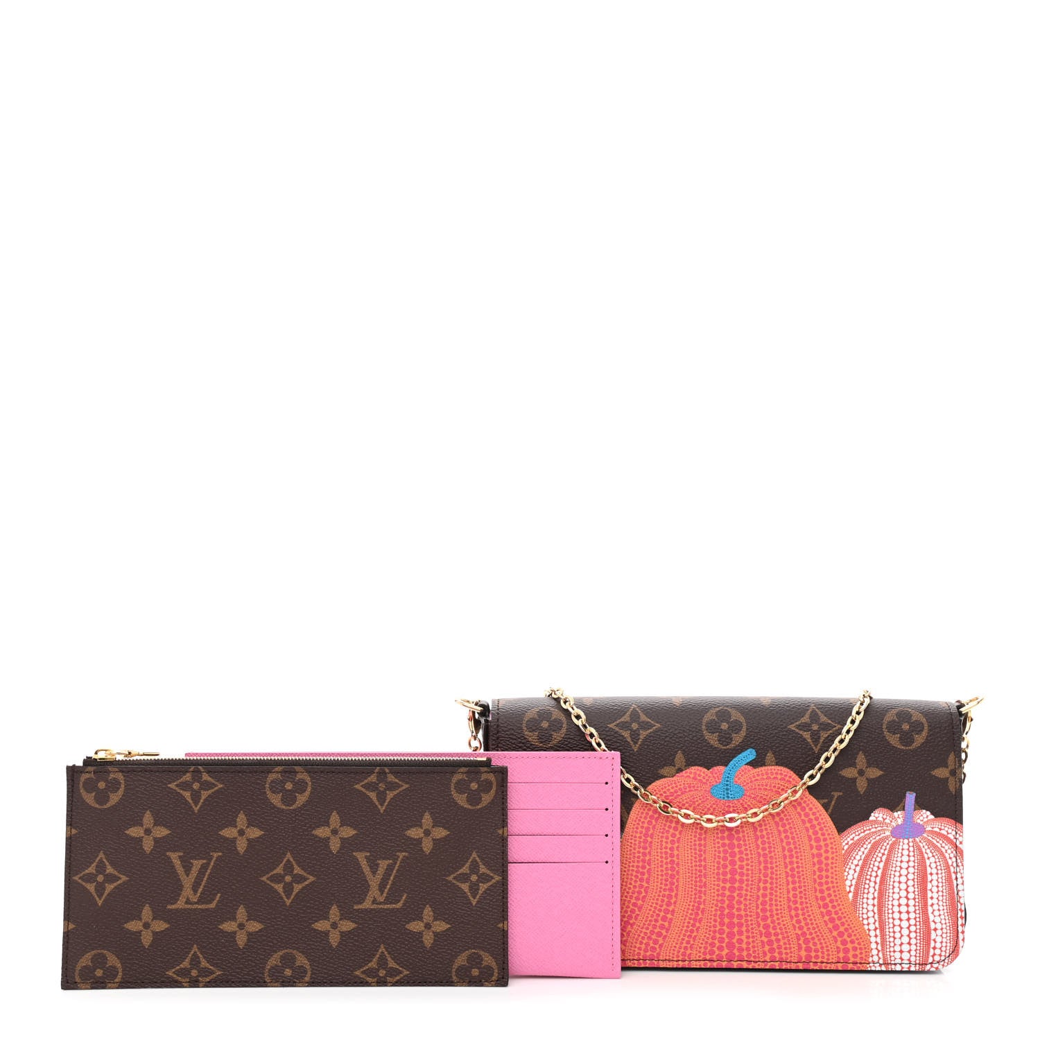 Louis Vuitton LV X YK Monogram Pumpkins Pochette Felicie 1 of 11