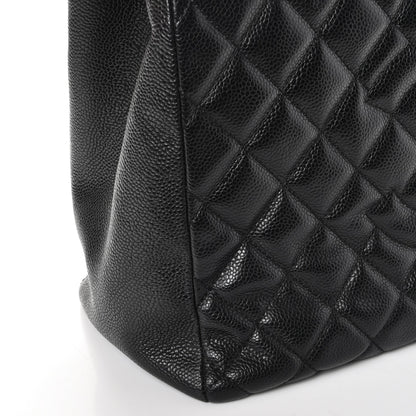 Chanel Caviar Quilted Grand Shopping Tote GST Black 8 of 8
