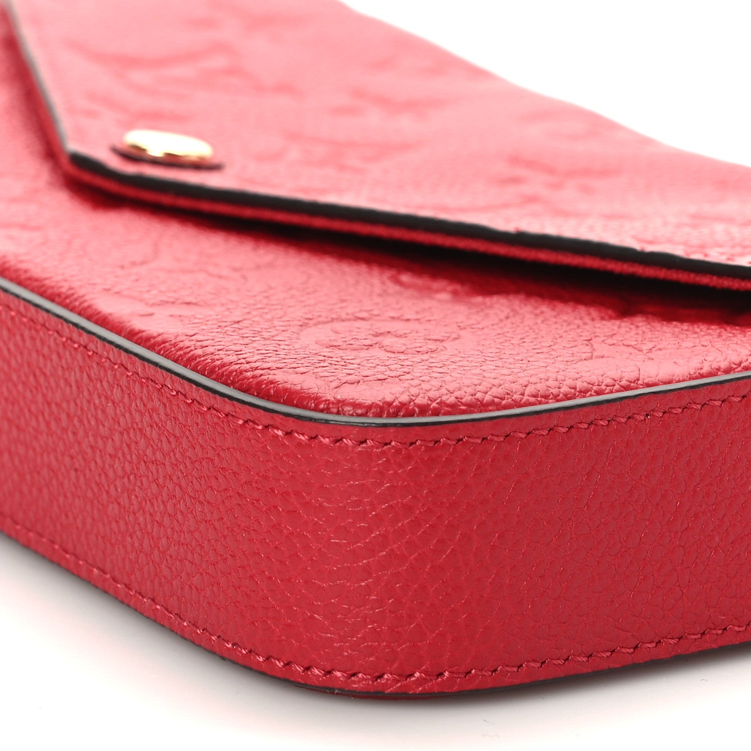 Louis Vuitton Empreinte Pochette Felicie Chain Wallet Cherry 9 of 9