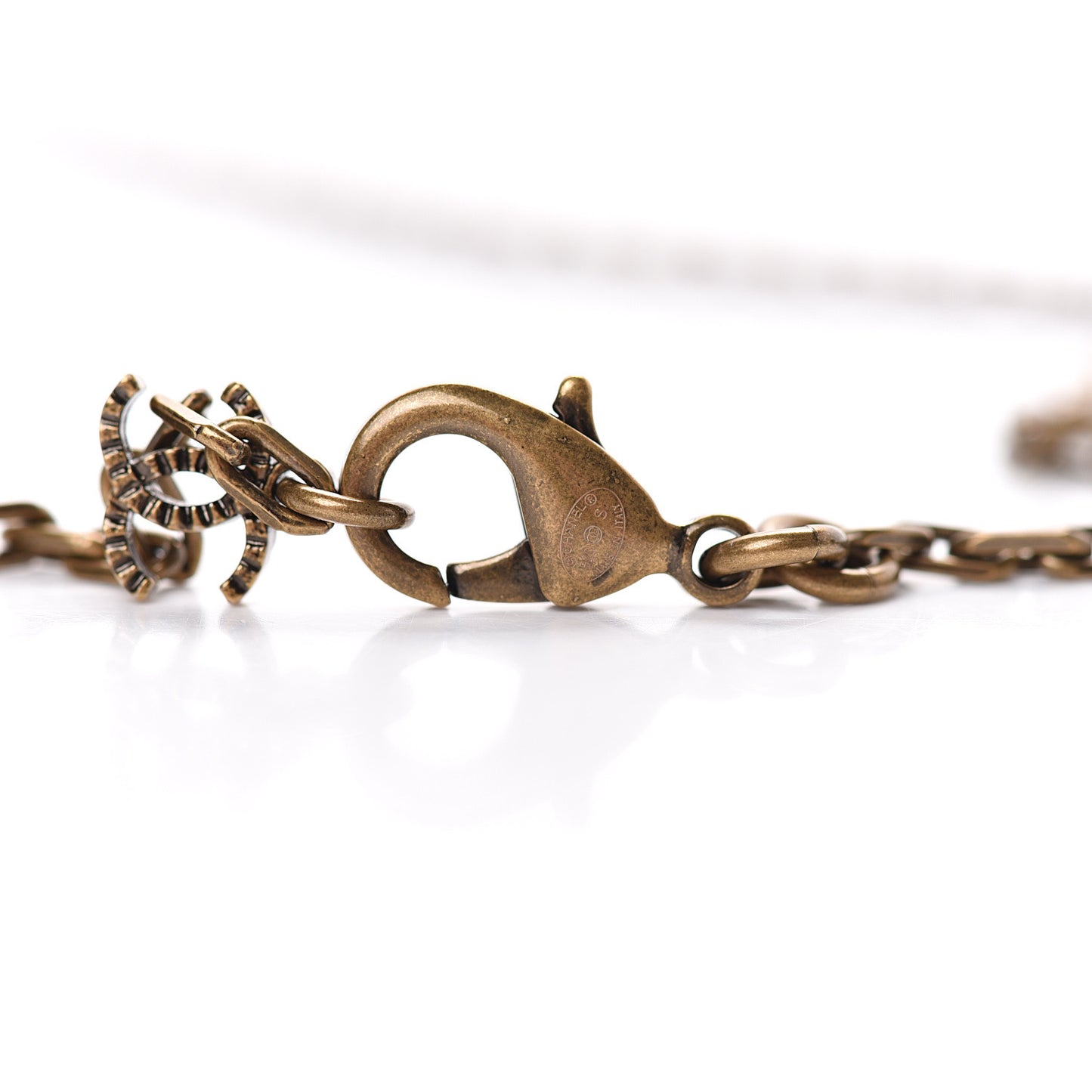 Crystal City of Light CC Necklace Pendant Gold
