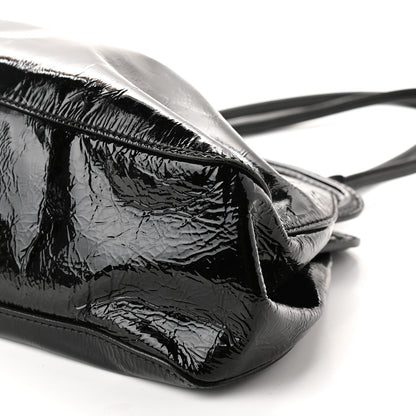 Miu Miu Vitello Shine Top Handle Bag Black 5 of 10