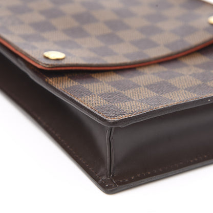 Louis Vuitton Damier Ebene Portobello Travel Shoulder Bag 7 of 11