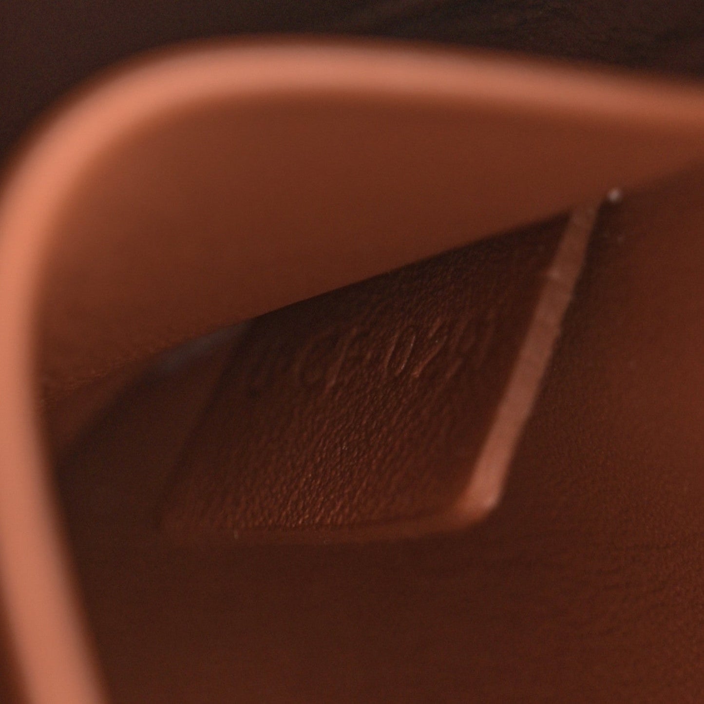 Natural Calfskin Triomphe Shoulder Bag Tan