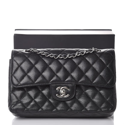 Chanel Caviar Quilted Small Double Flap Black 15 of 15