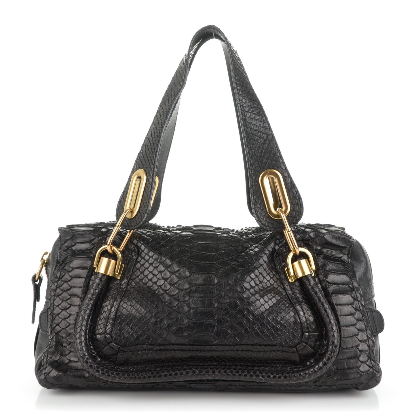 Python Calfskin East West Paraty Black