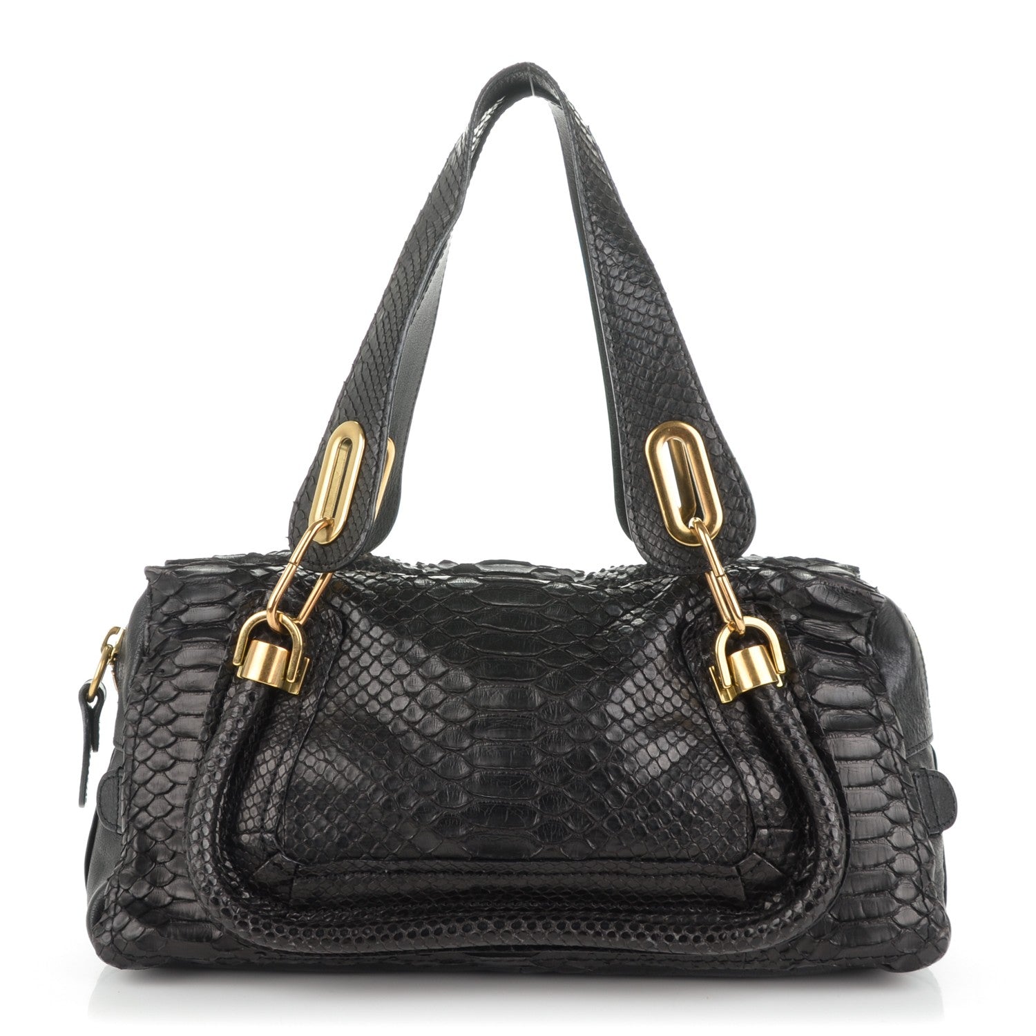 Chloe Python Calfskin East West Paraty Black 1 of 8