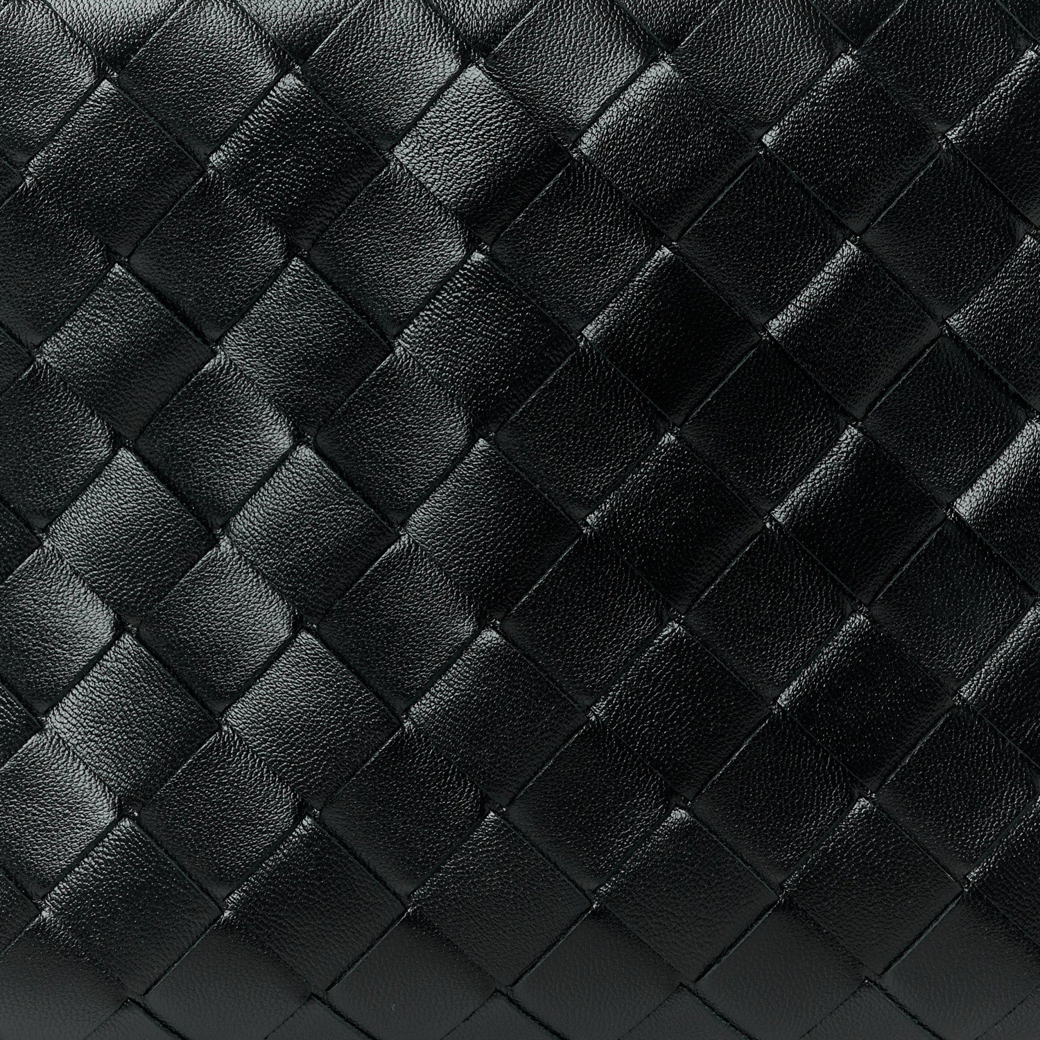 Bottega Veneta Calfskin Nappa Intrecciato Mini Wallace Black 9 of 12