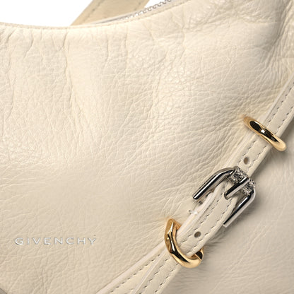 Givenchy Tumbled Calfskin Mini Voyou Boyfriend Party Bag White 8 of 11