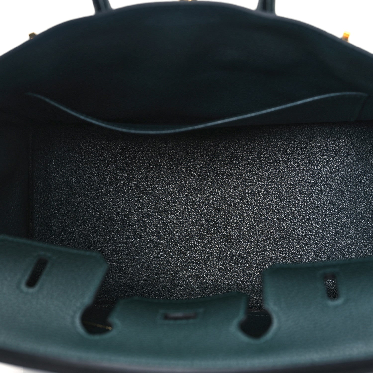 Hermes Togo Birkin 25 Vert Cypress 5 of 11