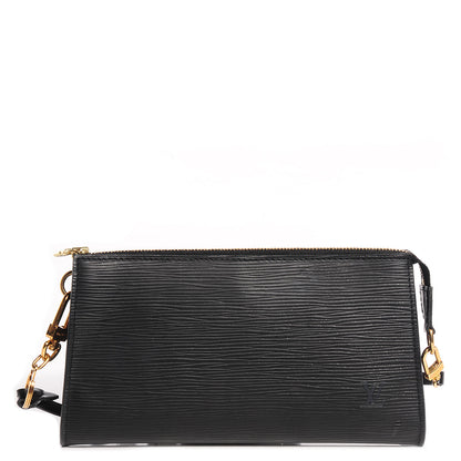 Louis Vuitton Epi Pochette Accessories 21 Black 1 of 7