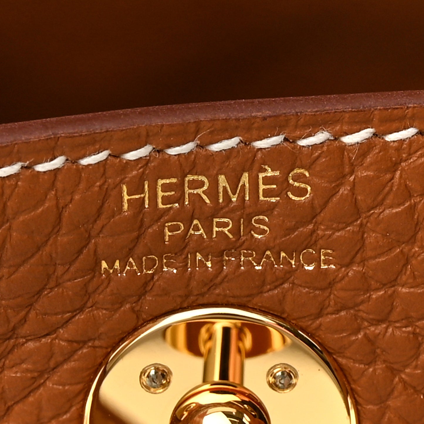 Taurillon Clemence Mini Lindy 20 Gold