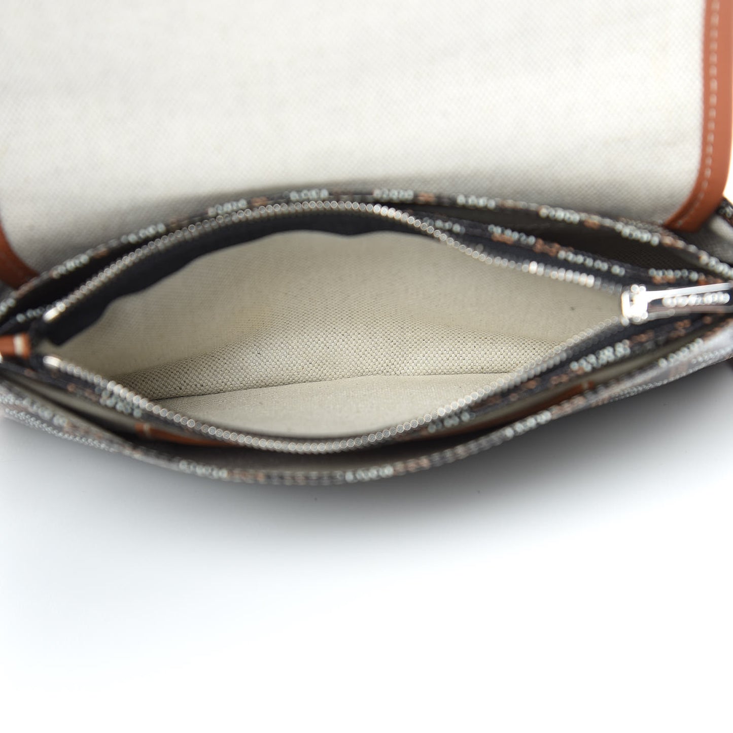 Goyardine Plumet Wallet Clutch Black Gold