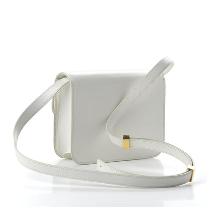 Celine Box Calfskin Teen Classic Box Flap Bag White 3 of 11