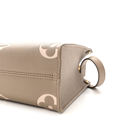 Louis Vuitton Empreinte Monogram Giant Onthego PM Tourterelle Creme 9 of 9