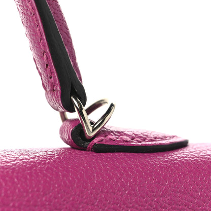 Hermes Chevre Mysore Mini Kelly Sellier 20 Rose Pourpre 12 of 13