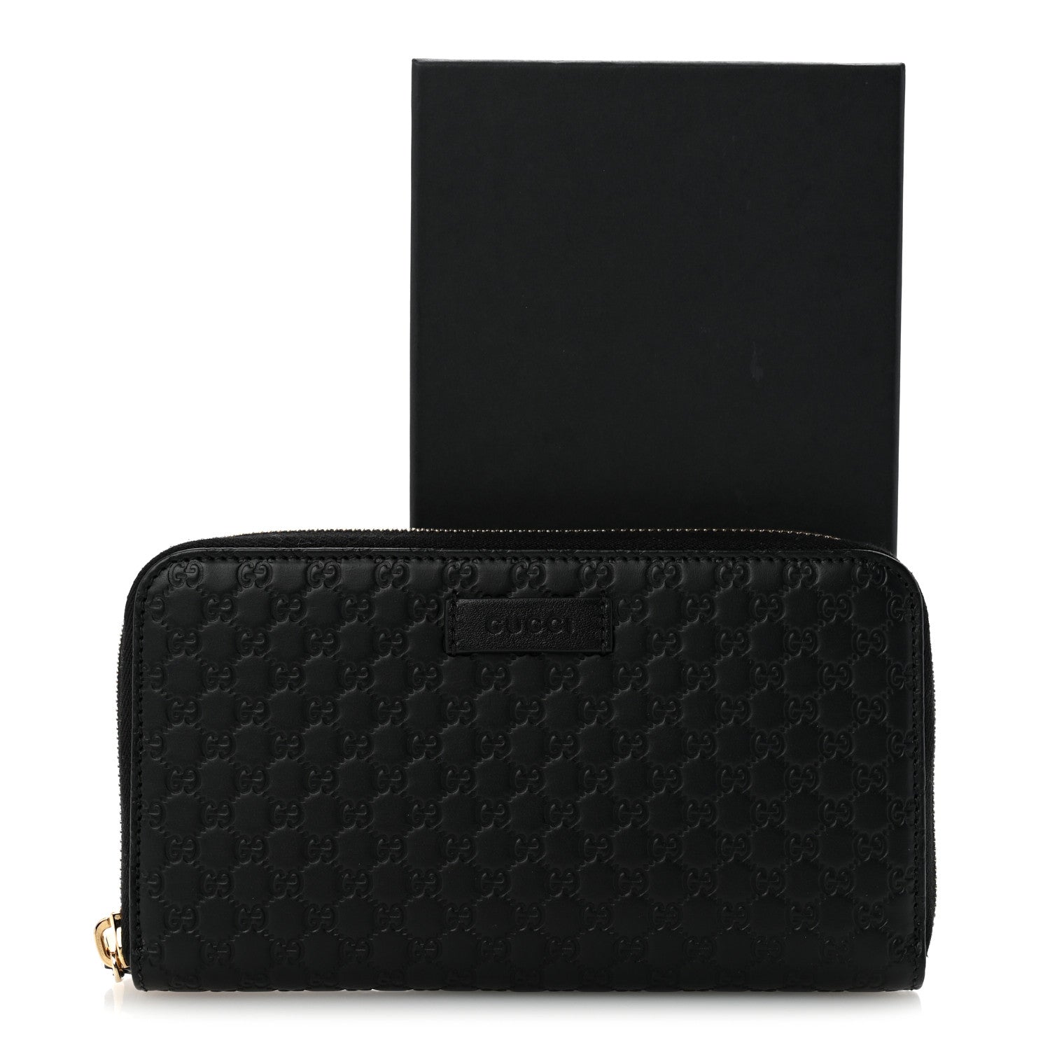 Gucci Microguccissima Zip Around Wallet Black 8 of 8