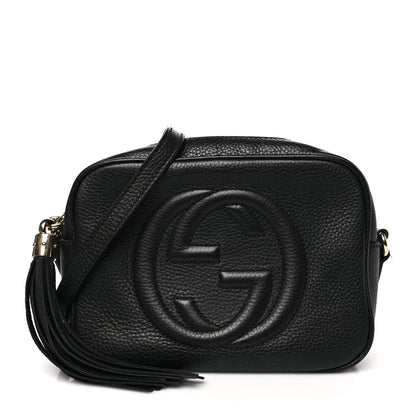 Gucci Pebbled Calfskin Small Soho Disco Bag Black 1 of 12