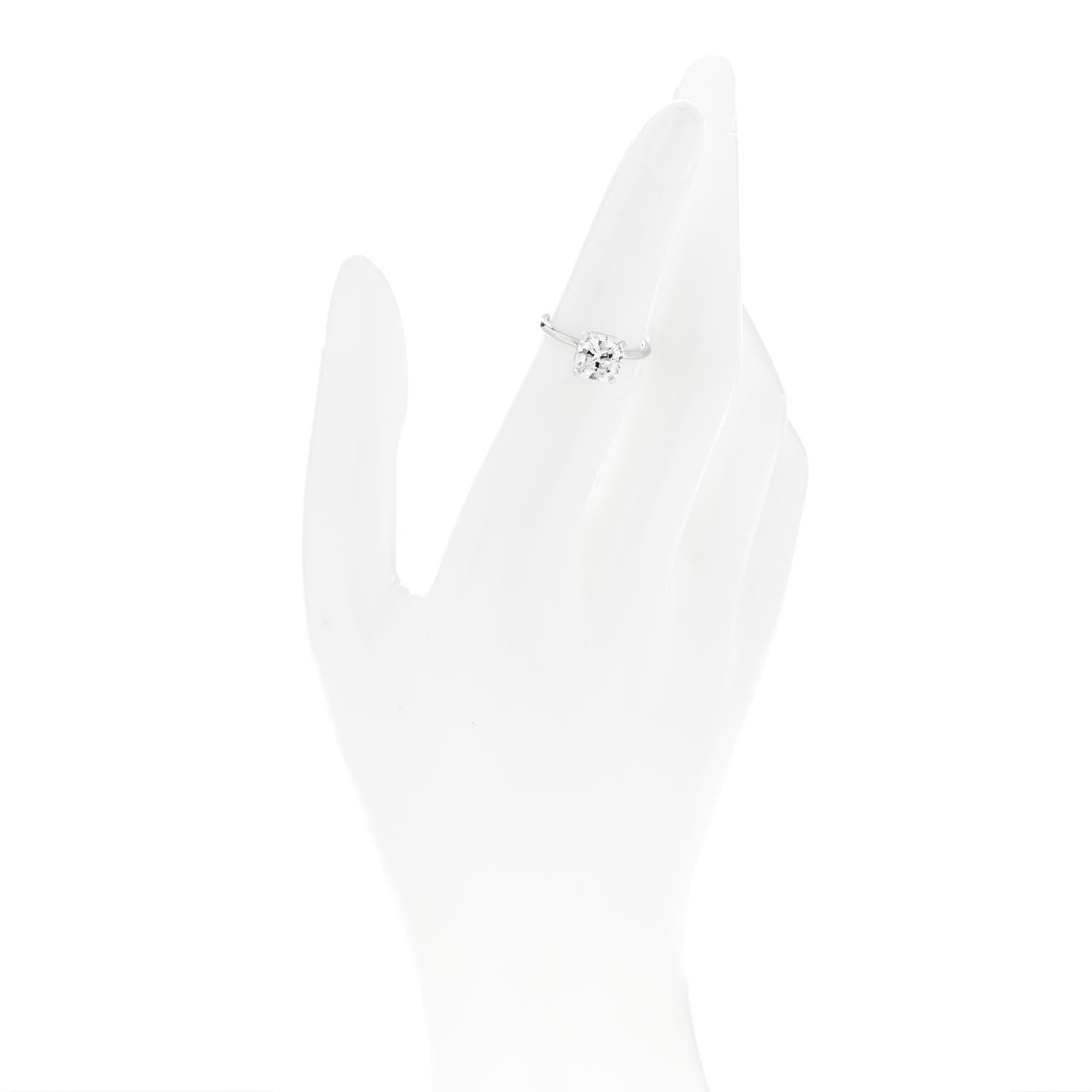 Tiffany Platinum Diamond 1.77ct True Engagement Ring 49 5 2 of 7