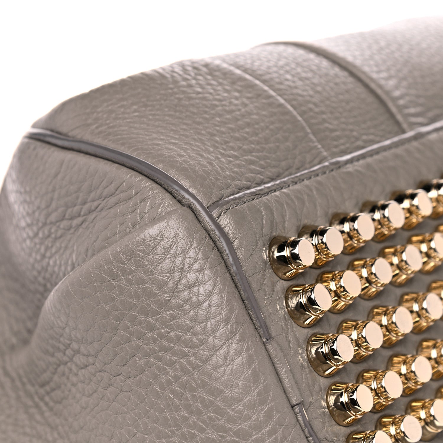 Alexander Wang Soft Pebbled Lambskin Rocco Oyster 9 of 10