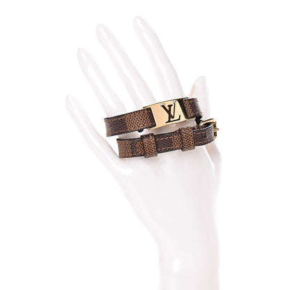 Louis Vuitton Damier Ebene Sign It Bracelet 2 of 7