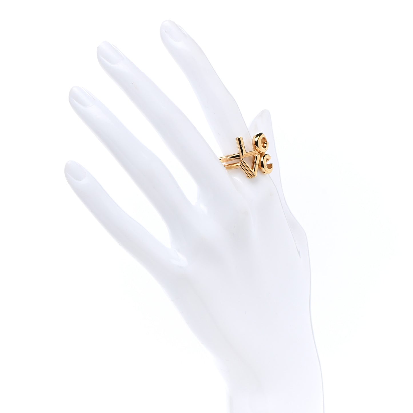 LV and Me Love Ring M Gold