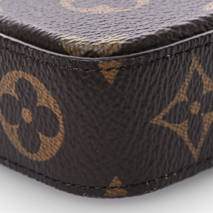 Louis Vuitton Monogram Pochette Felicie Chain Wallet Fuchsia 9 of 11