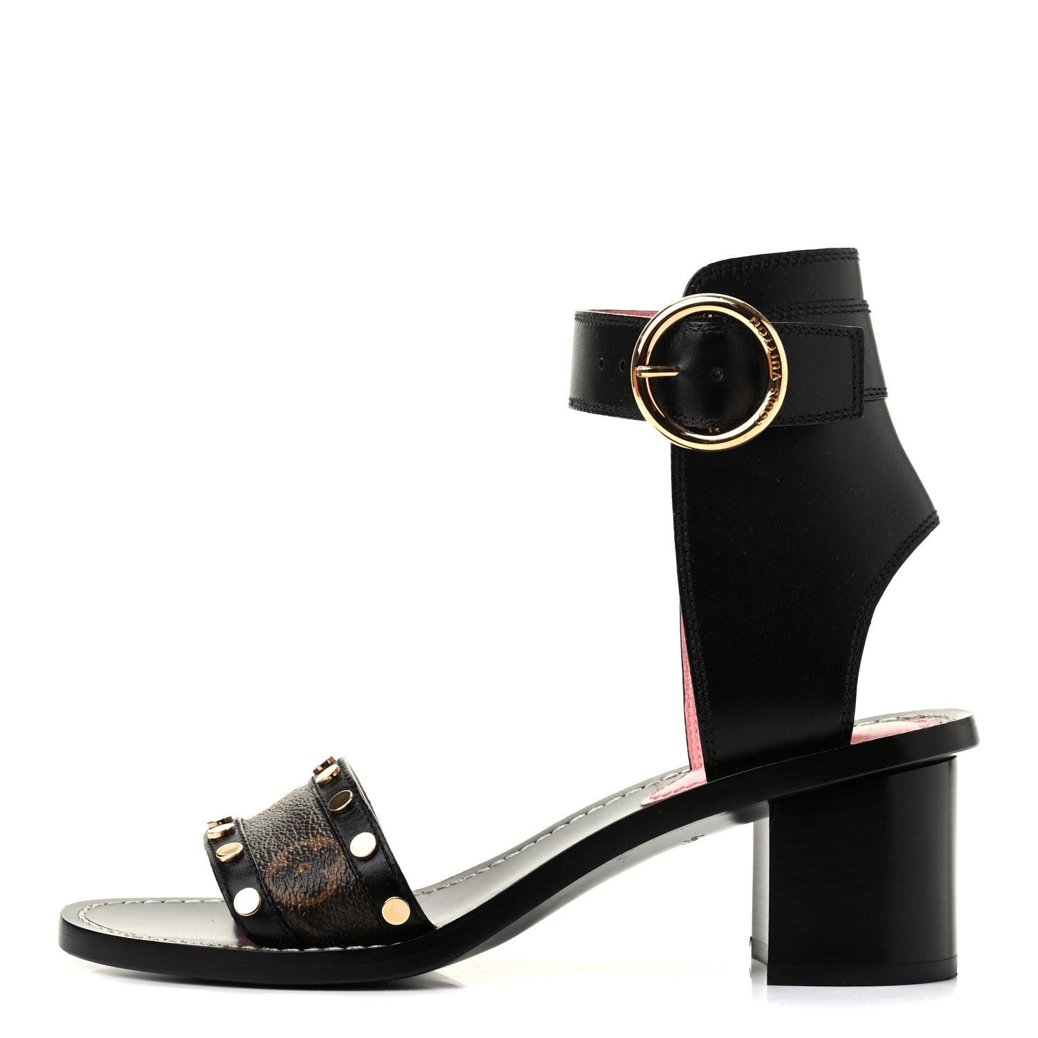 Louis Vuitton Passenger Sandals 36.5 Black 1 of 11