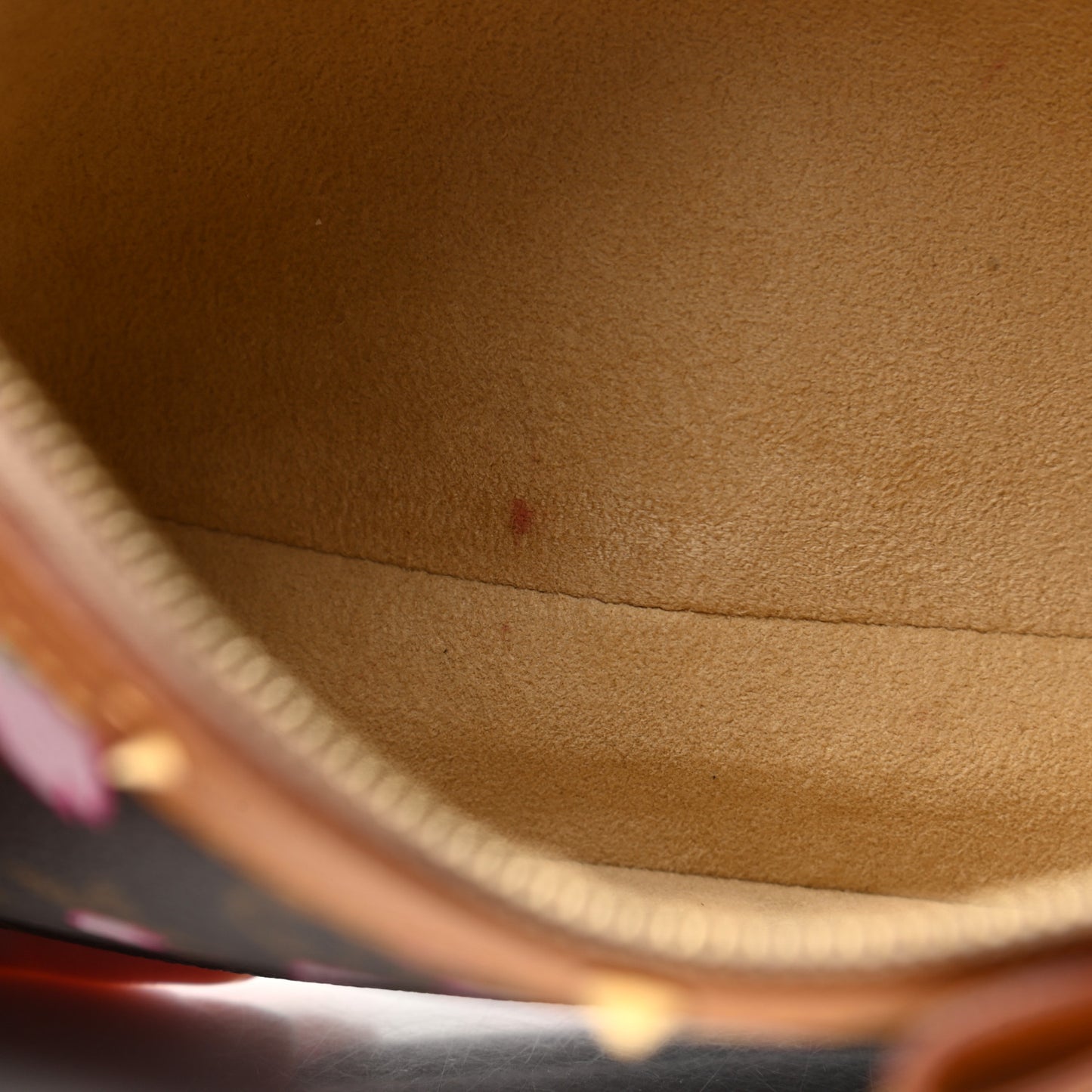 Monogram Cherry Blossom Pochette Accessories Brown