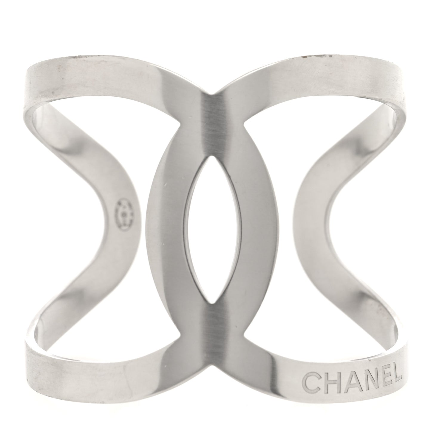 Metal CC Cuff Silver