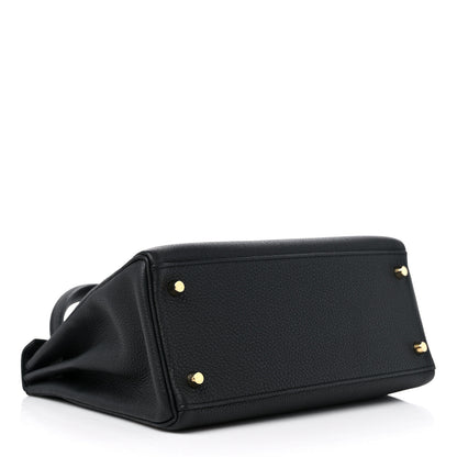 Hermes Togo Kelly Retourne 28 Black 4 of 9
