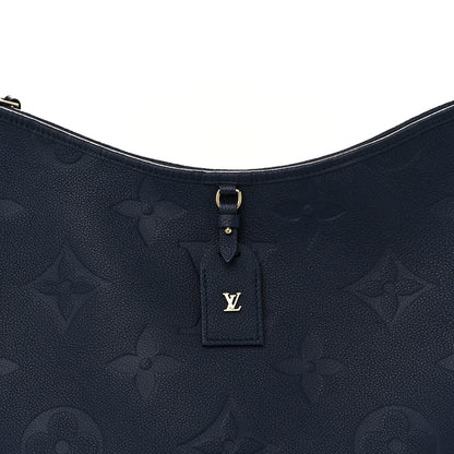 Louis Vuitton Empreinte Monogram Giant CarryAll MM Navy 8 of 11